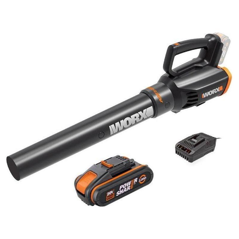 Worx WG547E 20V Cordless Turbine Leaf Blower | Worx by KHM Megatools Corp. Worx WG547E 20V Cordless Turbine Leaf Blower | Worx by KHM Megatools Corp.